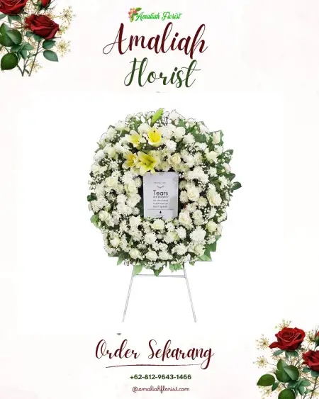 Krans Bunga Duka Tugumulya